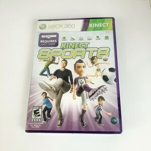🔥XBOX 360 Kinect Sports video game manual included